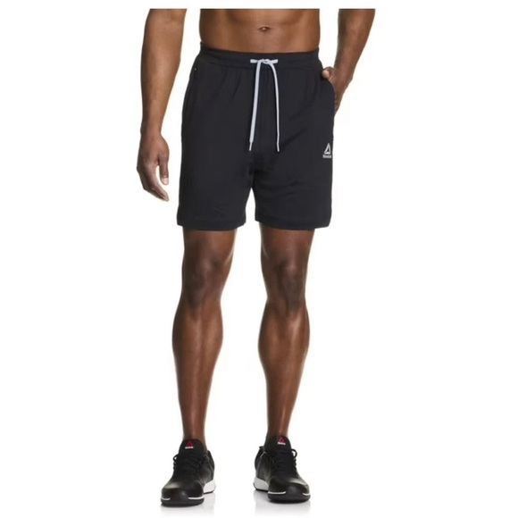 Reebok Men's & Big Men's Turbo Knit Performance Shorts, 6" Inseam, Size 2XL - Picture 1 of 5